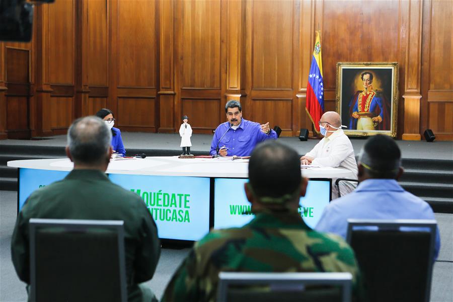 VENEZUELA-CARACAS-COVID-19