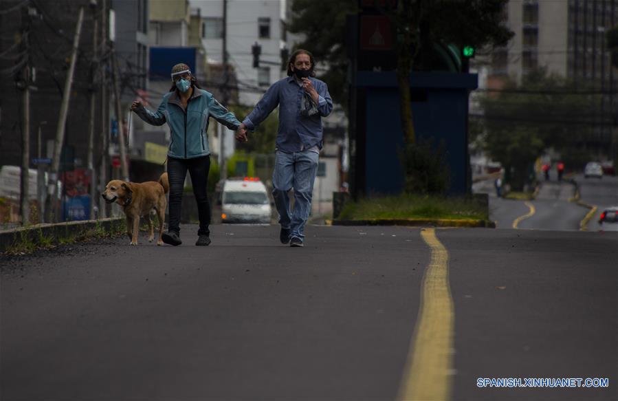 ECUADOR-QUITO-COVID-19