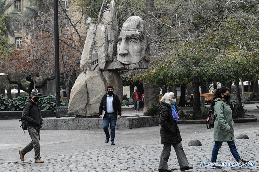 CHILE-SANTIAGO-COVID-19