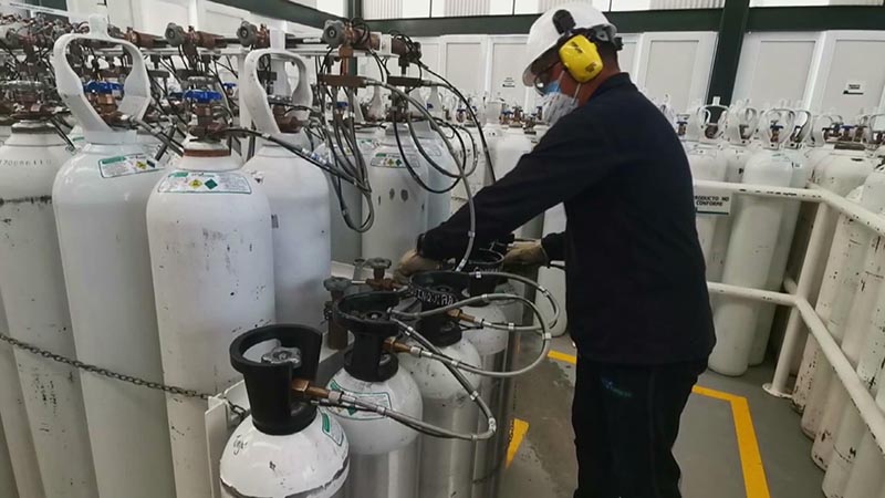 Colombia mantiene abastecimiento de oxigeno a pesar de elevados casos de contagio de COVID-19