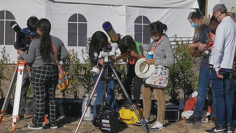 Feria astronómica reactiva los eventos presenciales en Colombia