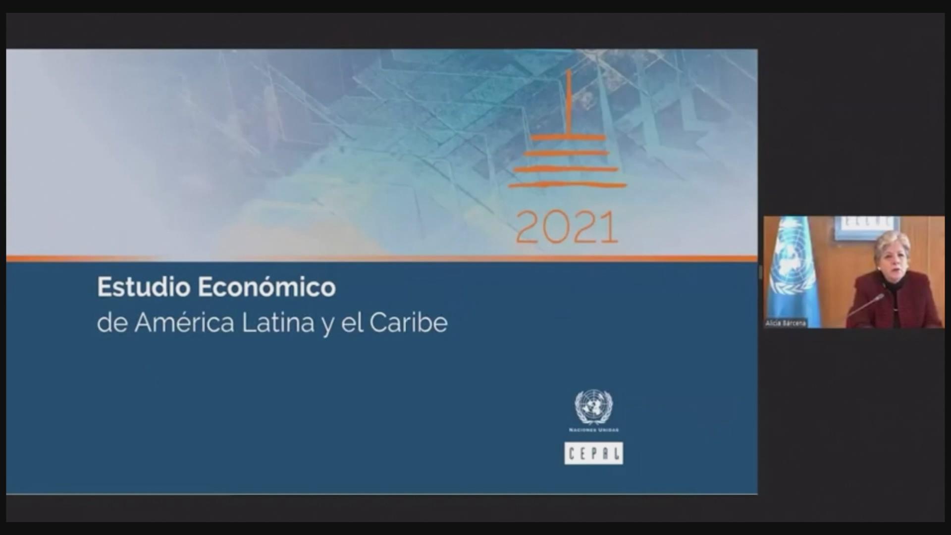 América Latina y el Caribe crecerá 5,9% en 2021 y 2,9% en 2022