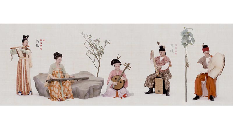 Grupo musical de China interpreta "El Cóndor Pasa" con instrumentos chinos y peruanos