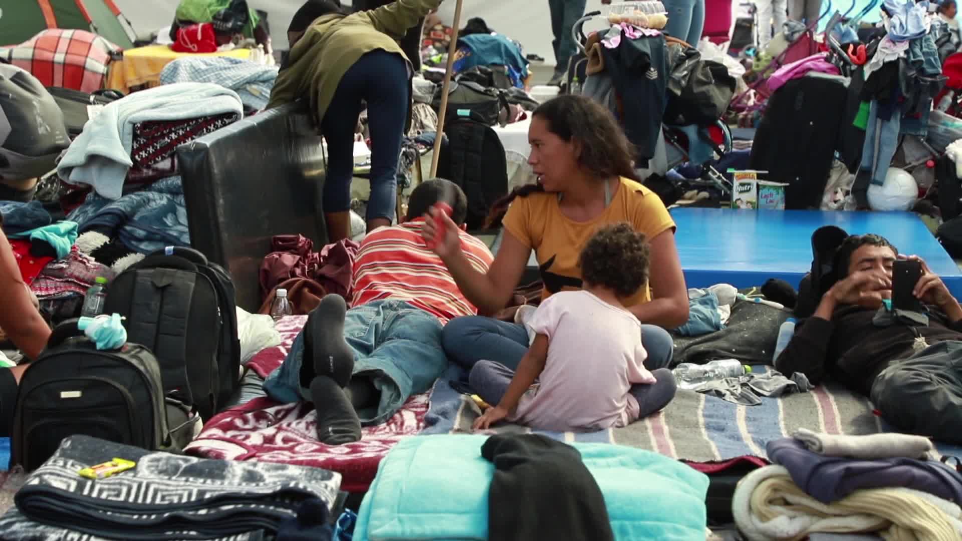 Caravana migrante permanece en México a la espera de solución jurídica para sus integrantes
