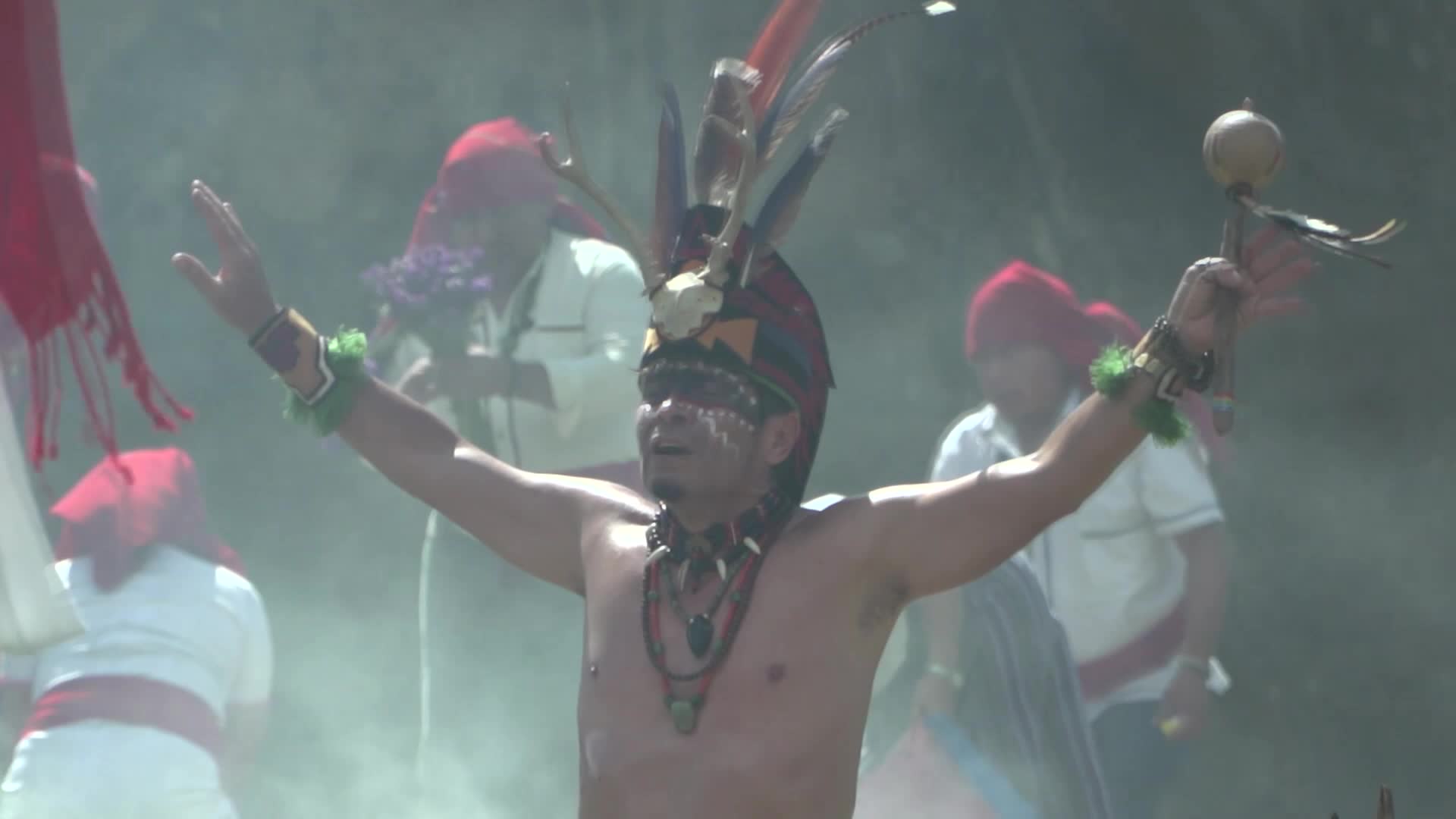 Indígenas celebran el equinoccio de primavera en El Salvador