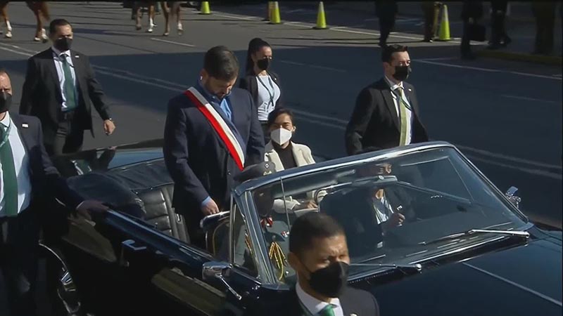 Presidente chileno rinde primera cuenta pública a la nación