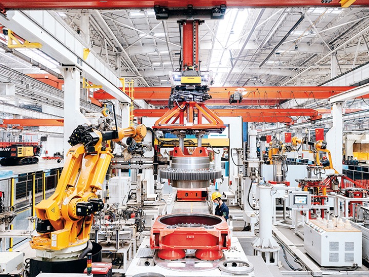 Producción industrial de China crece 3,6% en 2022