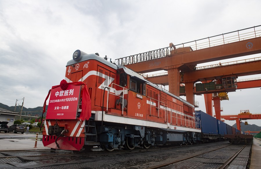 Red de trenes de carga China-Europa cubre toda Europa