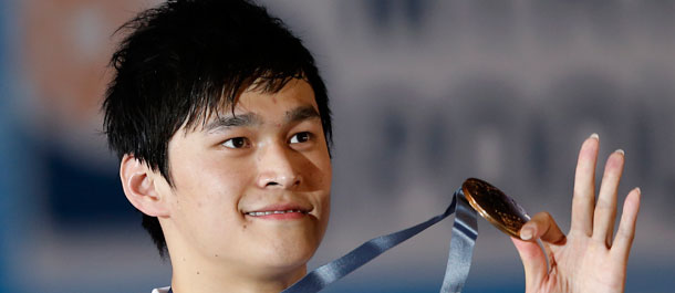 Chino Sun Yang gana oro en 400m libres varonil en Campeonato Mundial de Barcelona