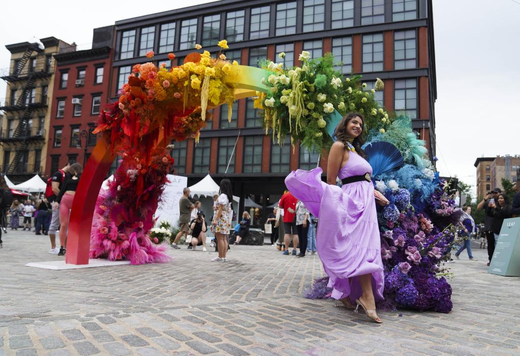 Festival de flores en Nueva York, Estados Unidos