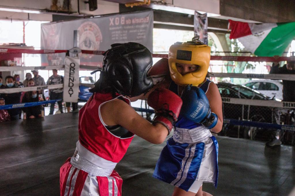 Torneo de box para niños y adolescentes en la Ciudad de México