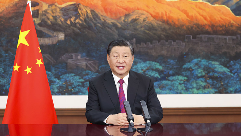 Xi pronuncia discurso en Feria Internacional de Comercio de Servicios de China