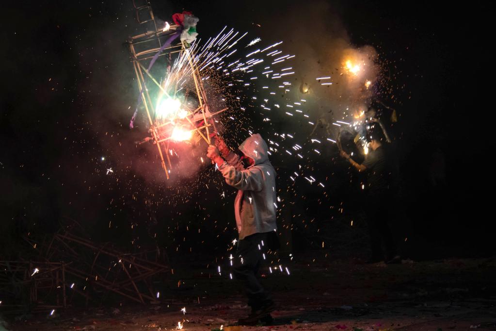 Festividades en honor a San Nicolás de Tolentino en Guerrero, México