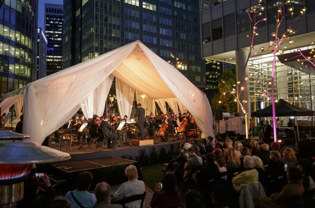 Concierto al aire libre para celebrar Festival de Medio Otoño en Vancouver, Canadá