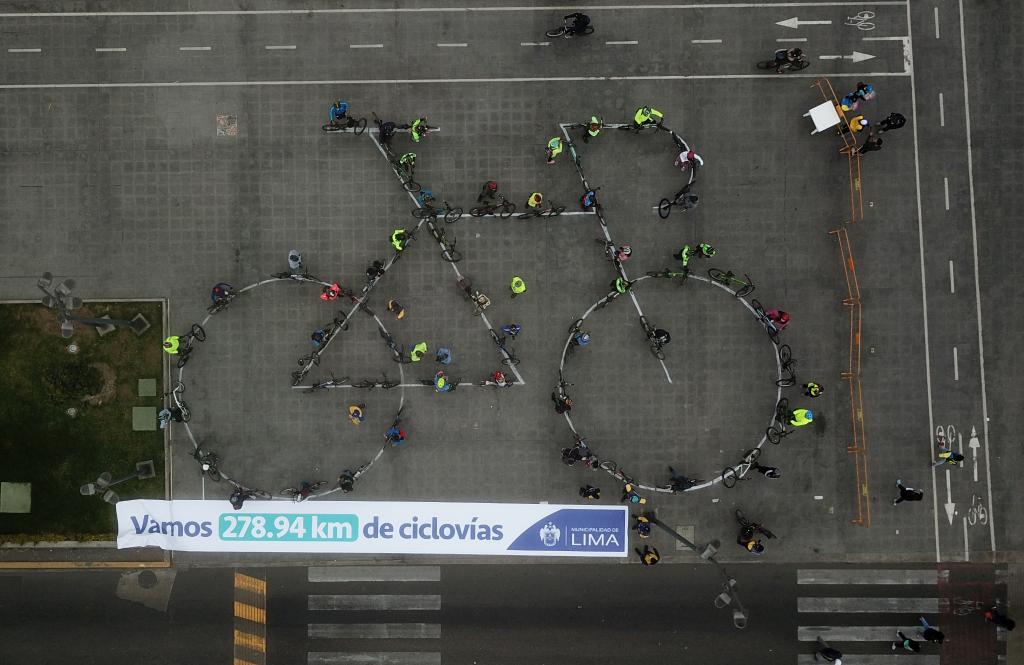 Celebración del Día Mundial Sin Auto en Lima, Perú