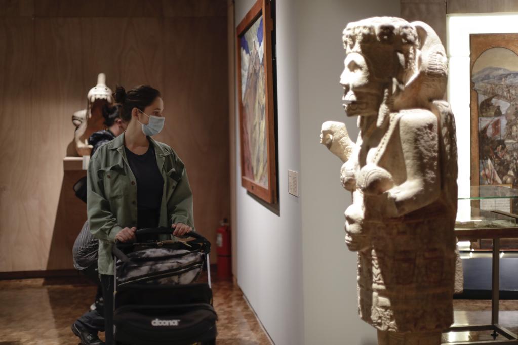 Exposición "La Grandeza de México" en Museo Nacional de Antropología en la Ciudad de México