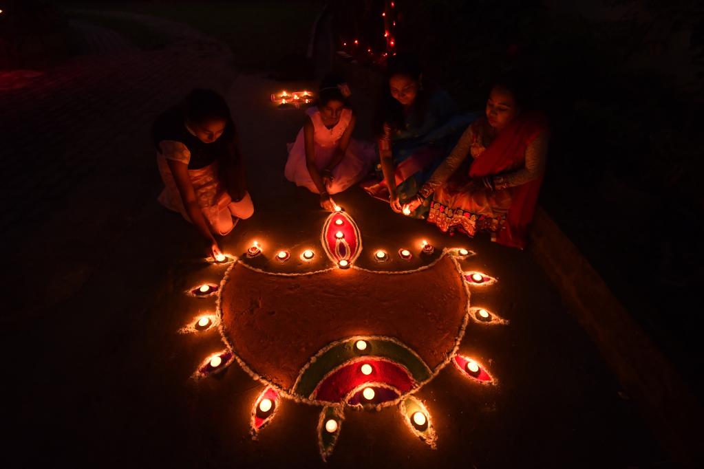 Festival de las luces en India