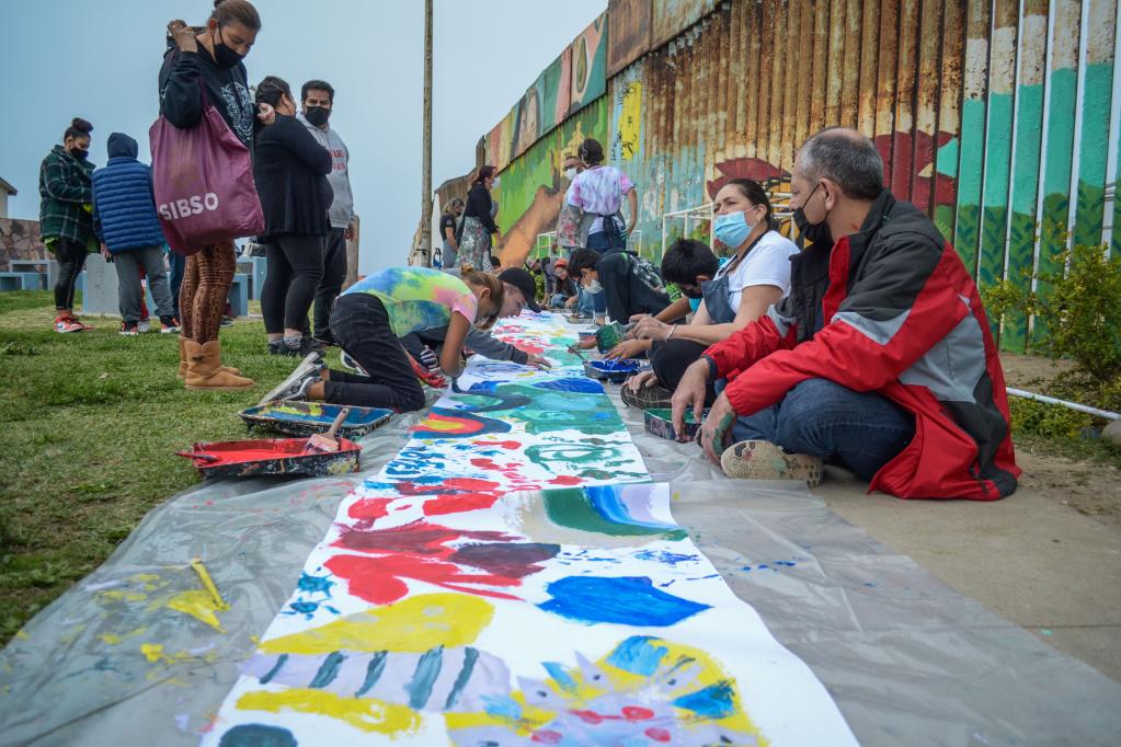 Taller de artes para niños y jóvenes con autismo en Tijuana, México