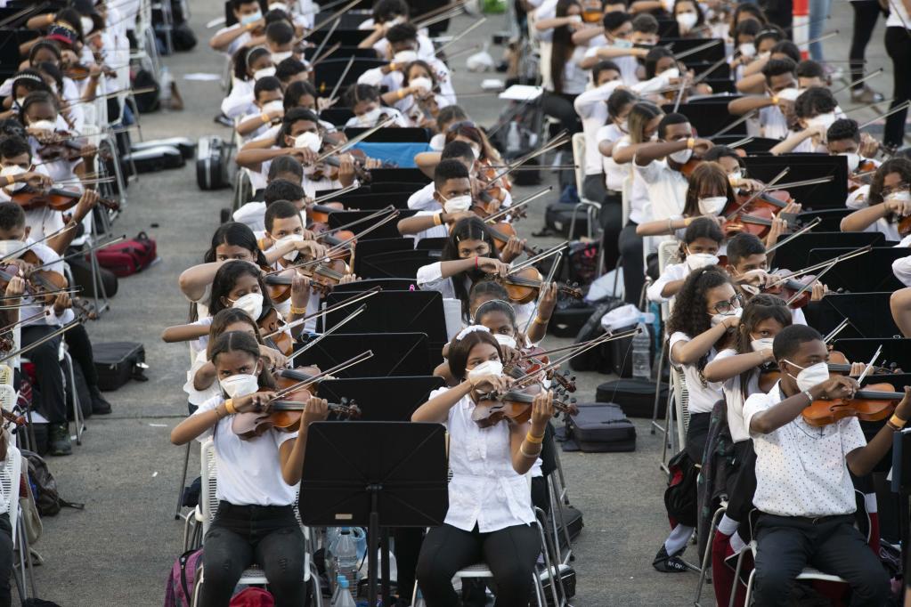 Concierto "Venezuela, La Orquesta Más Grande del Mundo" en Caracas, Venezuela