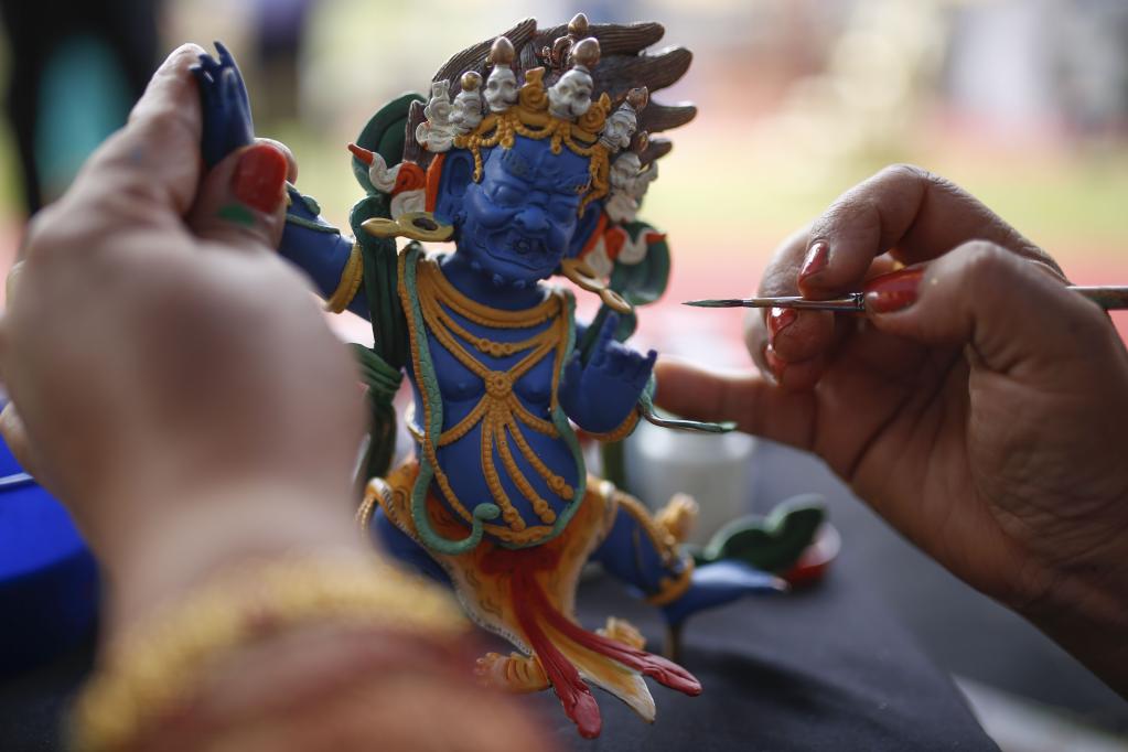 18 Feria de Artesanía y el 16 Concurso de Artesanía en Katmandú, Nepal