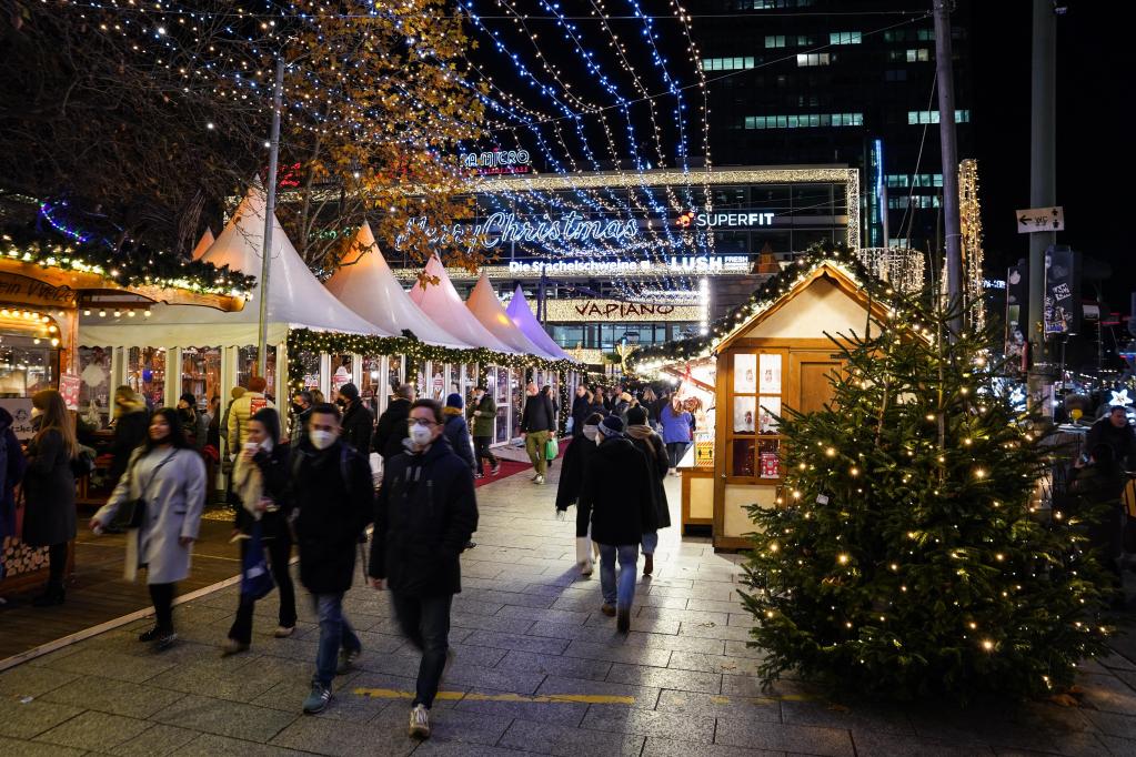 Mercado navideño en Berlín, Alemania