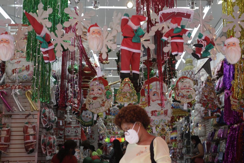 Tiendas de decoraciones navideñas en Sao Paulo, Brasil