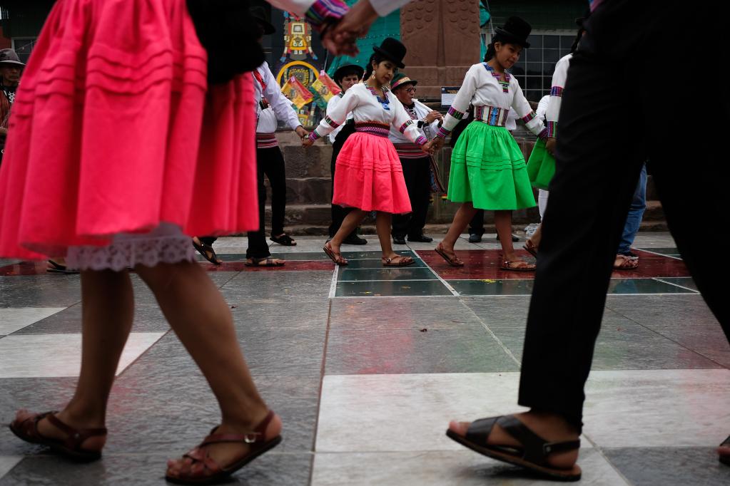 Celebración del Illapacha en La Paz, Bolivia