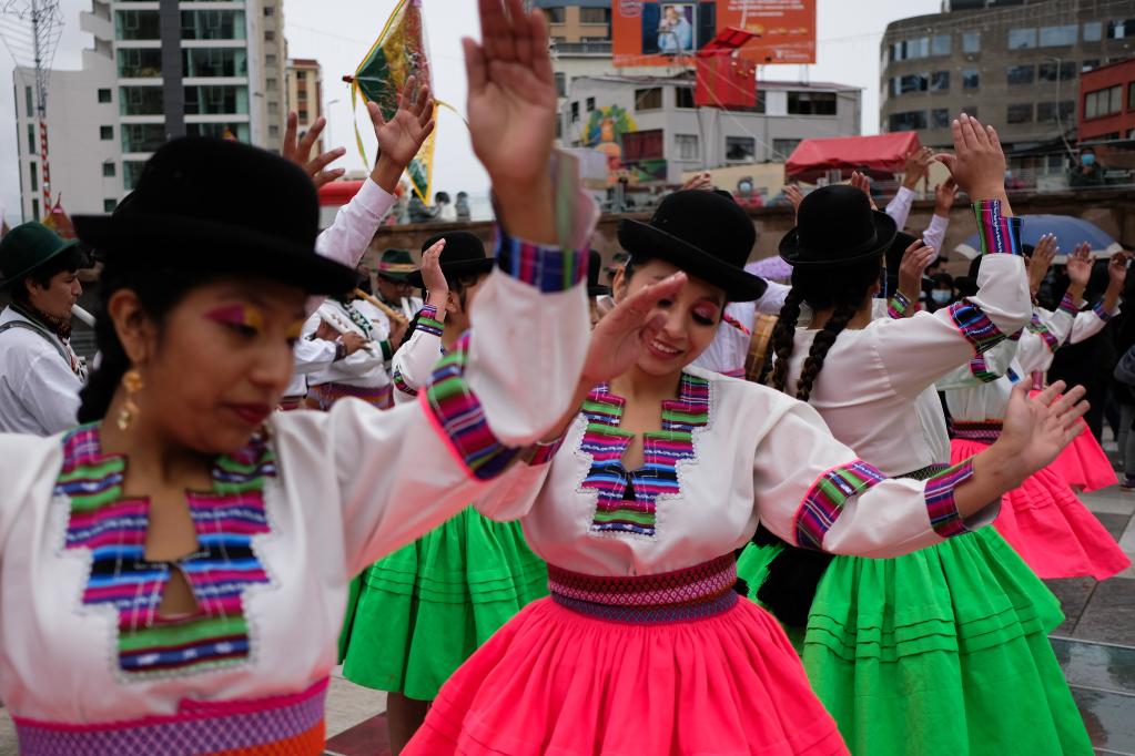 Celebración del Illapacha en La Paz, Bolivia