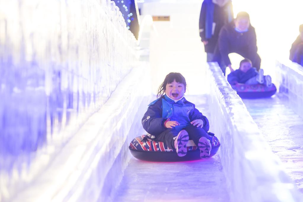 Festival de arte de hielo y nieve en Wuhan