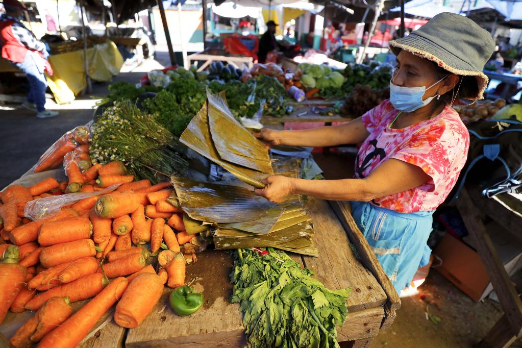 Imágenes de un mercado en Tegucigalpa, Honduras