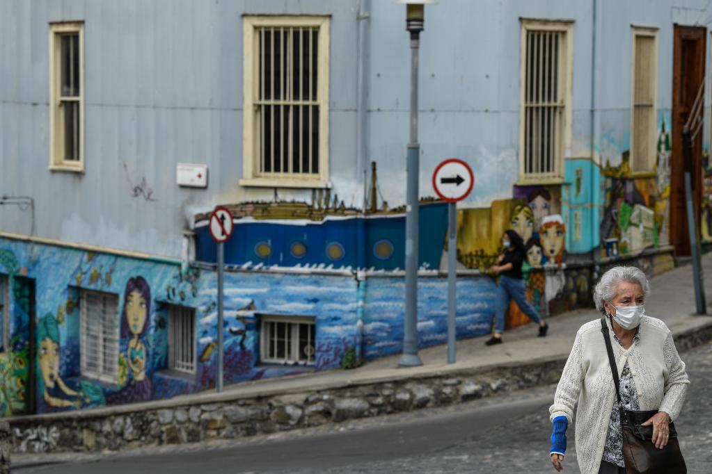Vida cotidiana en la ciudad de Valparaíso, Chile