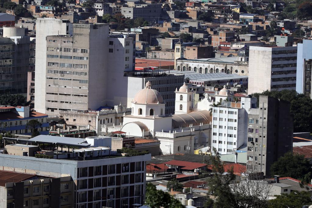 Vista de la ciudad de Tegucigalpa, Honduras
