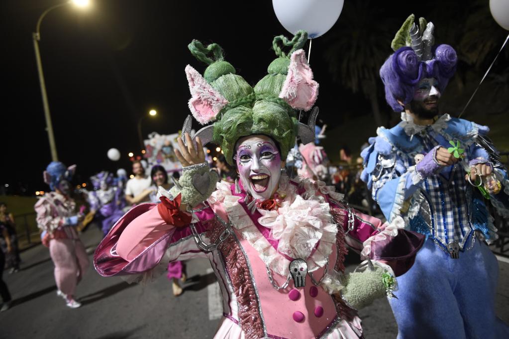 Desfile inaugural del Carnaval 2022 en Montevideo, Uruguay
