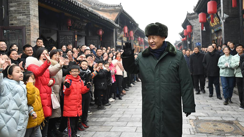 Xi Jinping envía saludo de Fiesta de Primavera a todo el pueblo chino durante visita a provincia de Shanxi