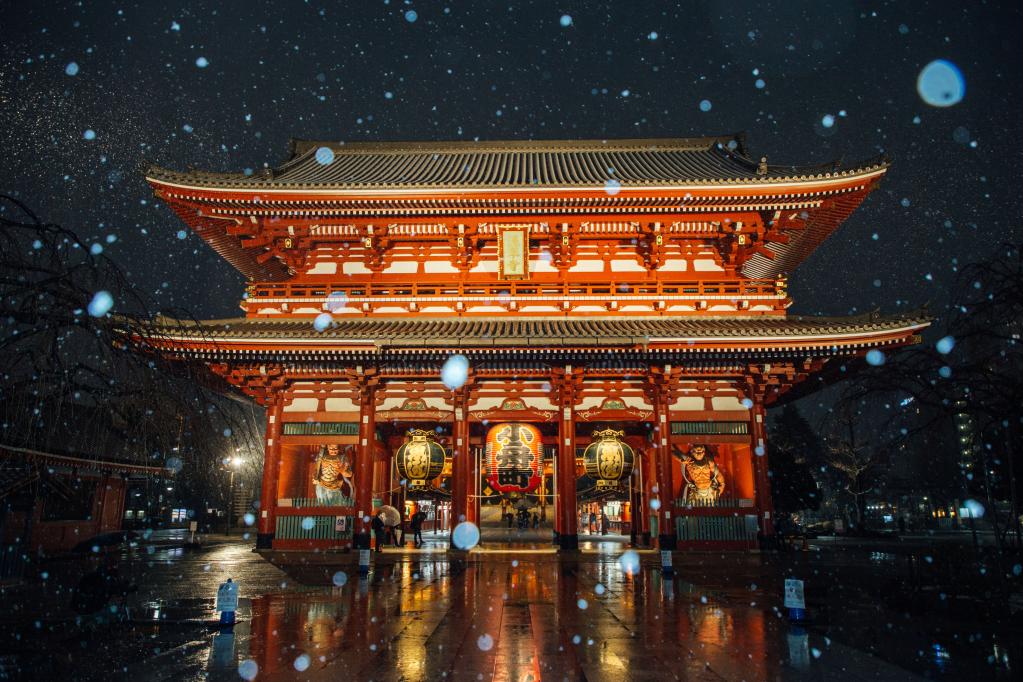 Templo Sensoji de Asakusa en Tokio, Japón