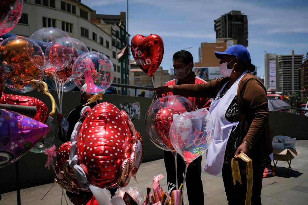 Día de San Valentín en La Paz, Bolivia