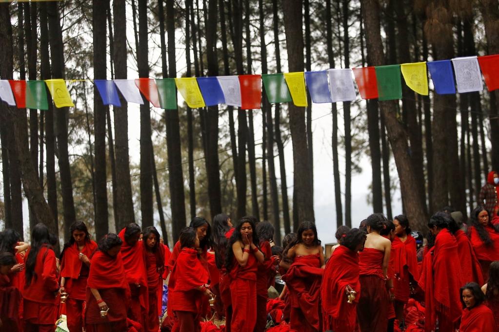 Festival Madhav Narayan en Nepal