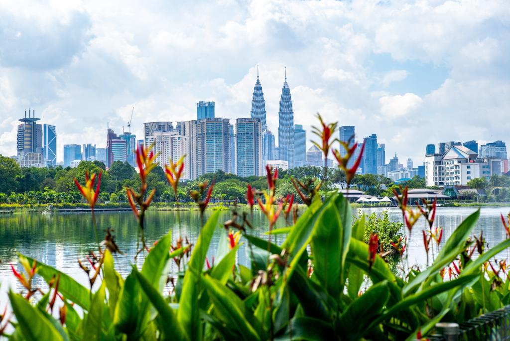 Paisaje de Kuala Lumpur, Malasia