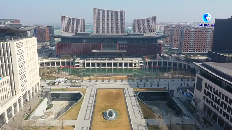 Construcción de "Ciudad del Futuro" de China está en pleno apogeo