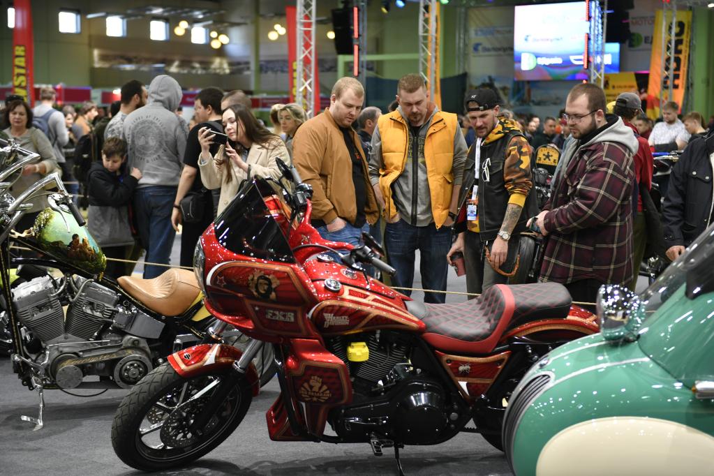 Exposición Motospring en Moscú, Rusia