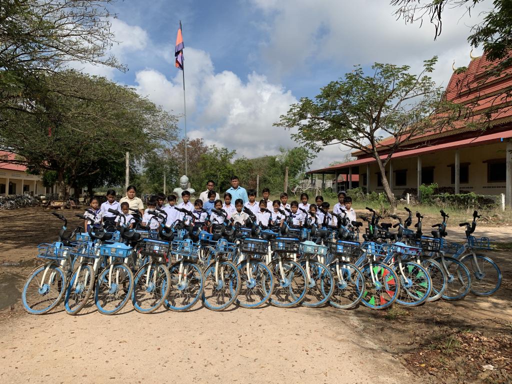 Camboya: Bicicletas donadas por Hello Inc.