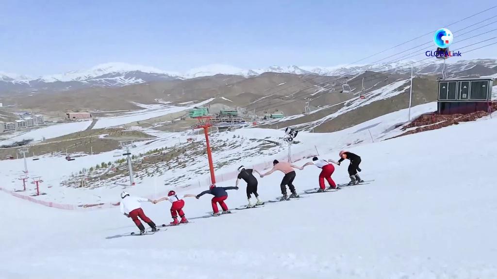 Surf para esquiadores en Xinjiang