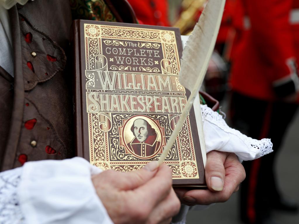 Celebración del 458 cumpleaños de William Shakespeare en Stratford-upon-Avon, Reino Unido