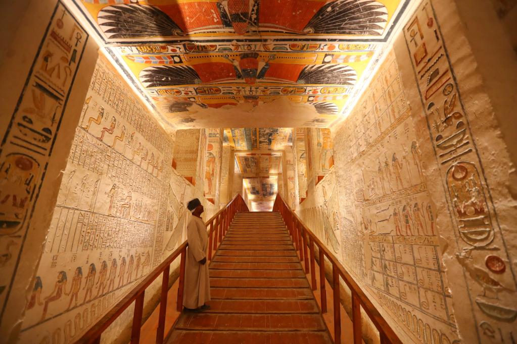Tumba de Ramsés VI en Luxor, Egipto