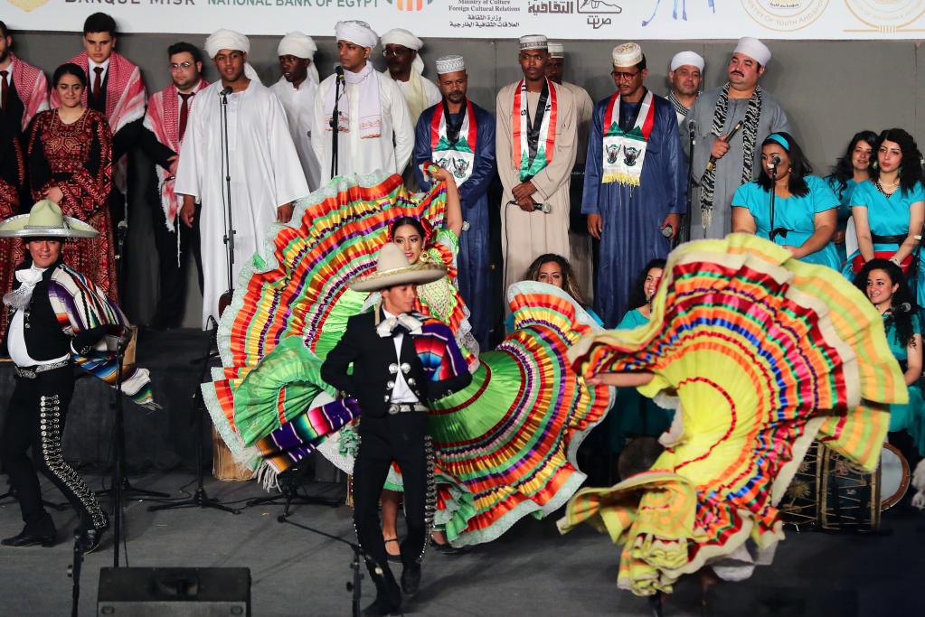 El 9 Festival Internacional de Tambores y Artes Tradicionales en El Cairo, Egipto