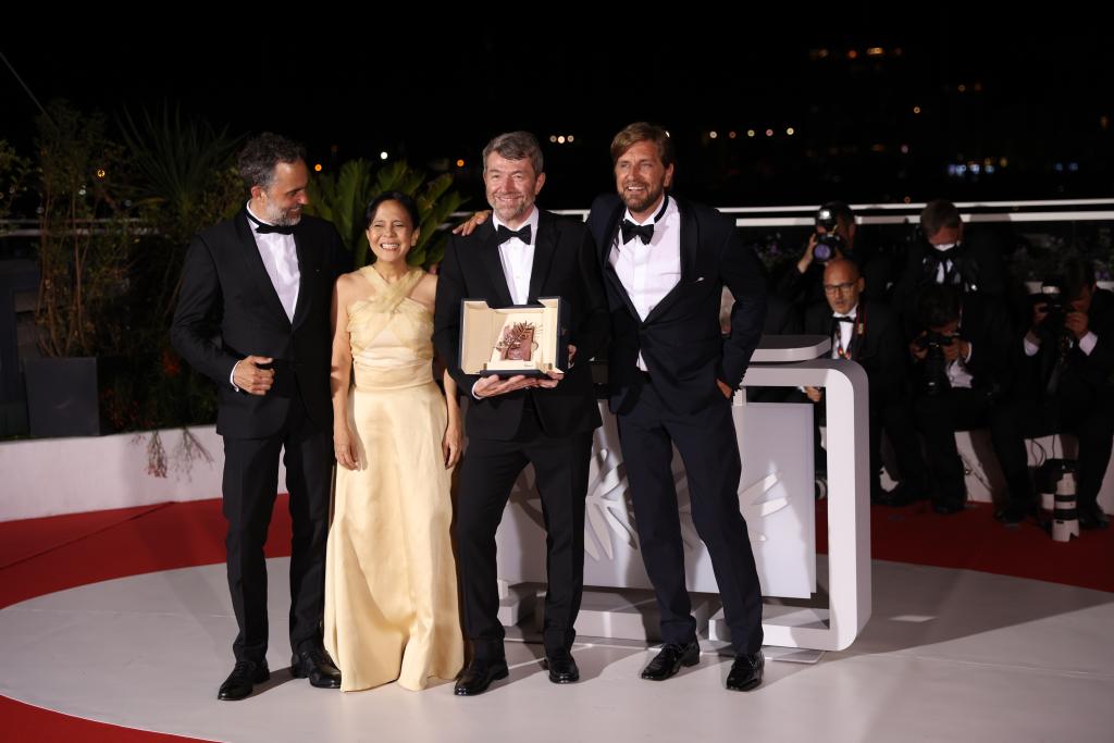 Ceremonia de clausura de la edición 75 del Festival Internacional de Cine de Cannes