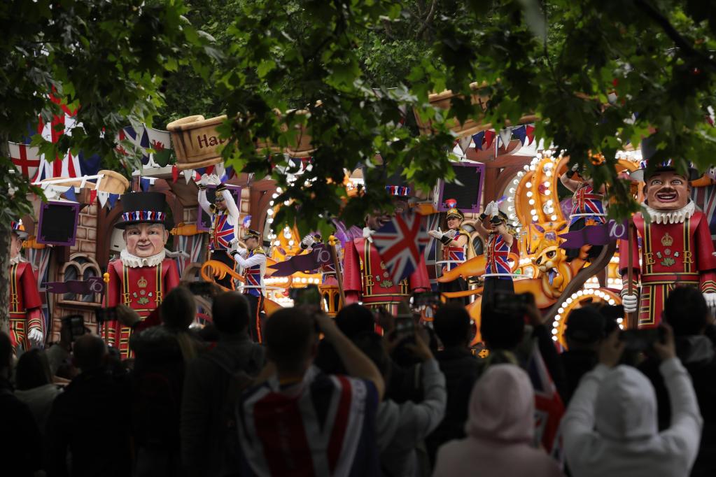 Desfile de Platino en Londres, Reino Unido