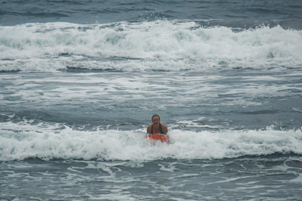 Playa San Blas en La Libertad, El Salvador