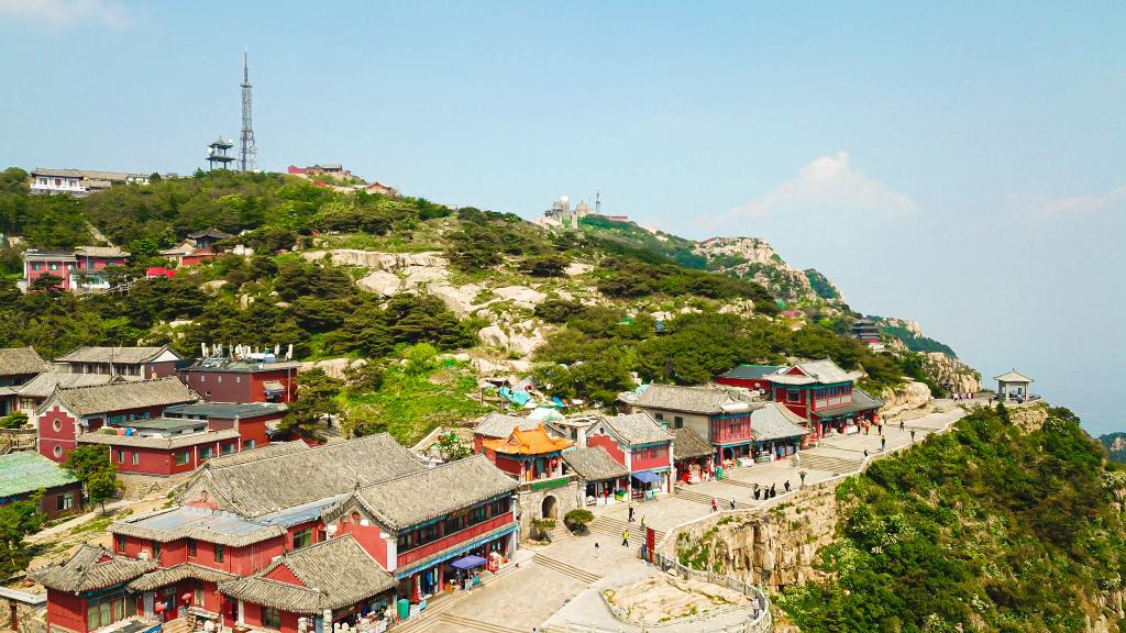 Shandong: Paisaje del monte Taishan
