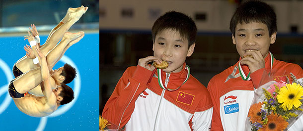 China gana oro en clavados sincronizados varonil en plataforma de 10 metros